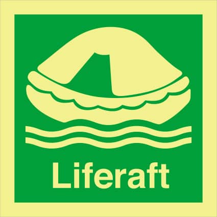 IMPA 33.4102 Liferaft With Text