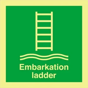 Impa 33.4104 Emberkation Ladder With Text