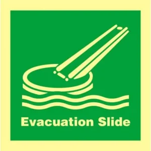 Impa 33.4105 Evacuation Slide With Text
