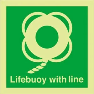 IMPA 33.4107 Lefebuoy With Line With Text
