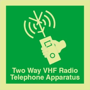 IMPA 33.4113 Survival Craft Radio With Text