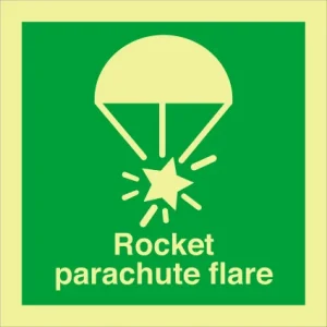 IMPA 33.4117 Rocket Parachute With Text