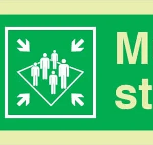 IMPA 33.4330 Muster station up left