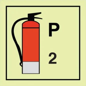 IMPA 33.6083 Portable fire extinguishers Powder 2kg