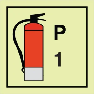IMPA 33.6084 Fire Extinguisher Dry Power 1kg