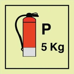 IMPA 33.6090 Powder Fire extinguisher 5kg