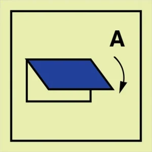 IMPA 33.6787 Closing devicce for vent inlet-outlet Accom