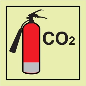IMPA 33.6847 CO2 fire extinguisher