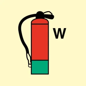 IMPA 33.6851 Fire extinguisher Water