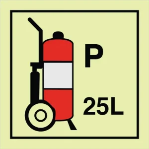 IMPA 33.6855 Wheeled fire extinguisher Powder