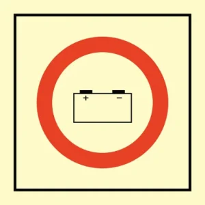 IMPA 33.6867 Emergency source of electrical power (battery)